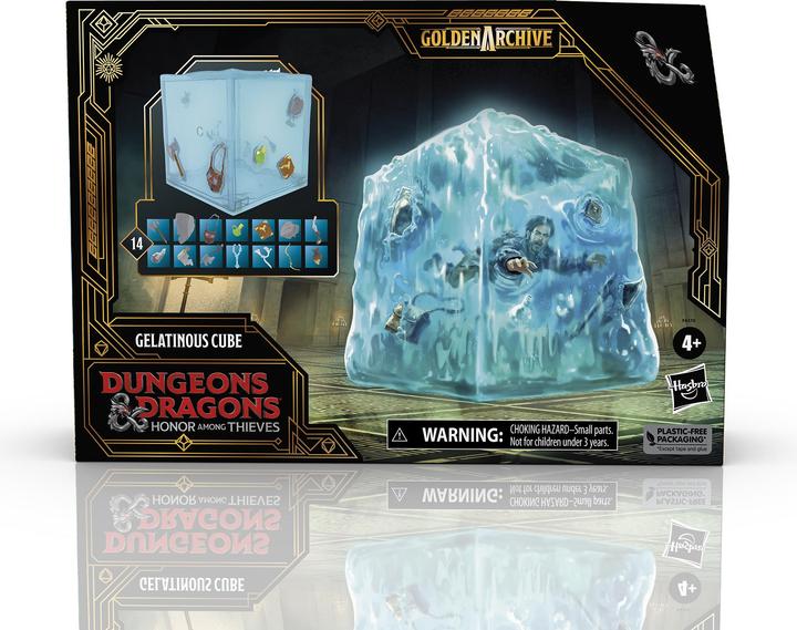 Actual product image Dungeons & Dragons Honour Among Thieves Golden Archive Gelatinous Cube jelly cubes, for 15 cm f
