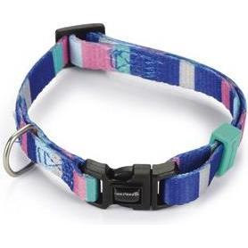 Beeztees BZ NYLON HALSBD STRIPES 20-30X (23, 24, 25, 27, 28, 29, 30, Hund, Allgemein), Halsband + Leine
