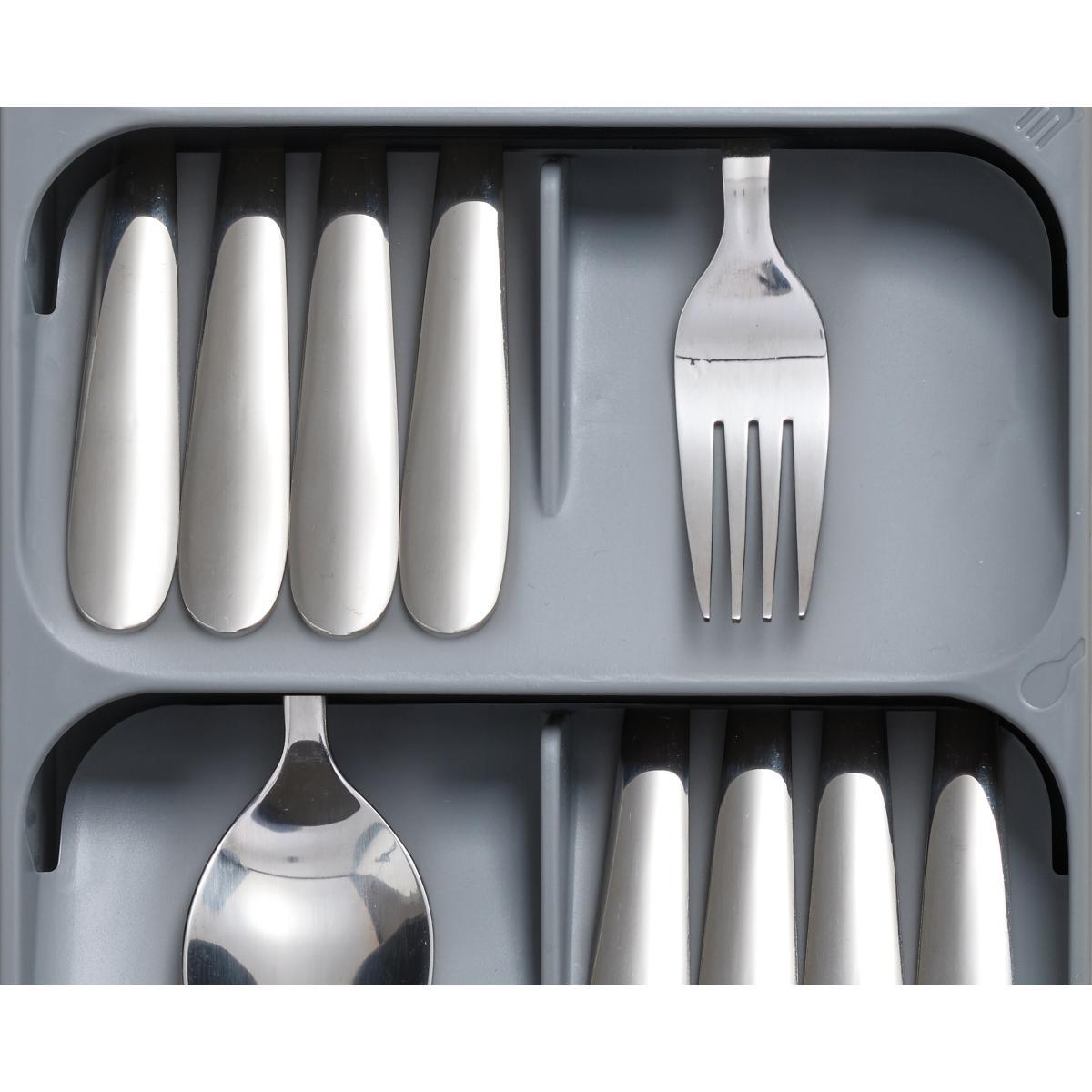 Thumbnail - Joseph Joseph Drawer Store, Besteckkasten, Grau