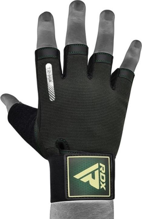 Produktbild Rdx Gym Training Gloves T2 Half Army Green-S (S)