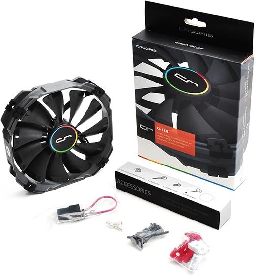 Actual product image Cryorig Xf140 (140 mm, 1 x)