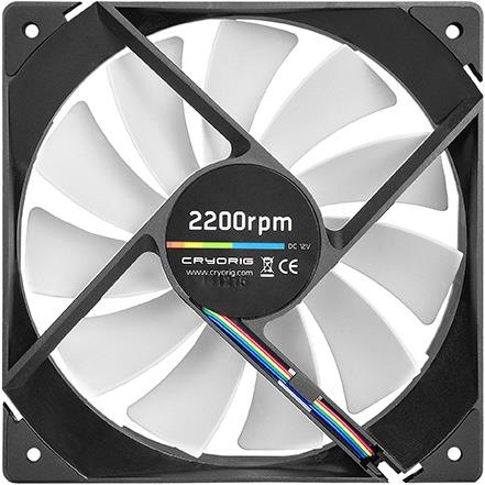 Actual product image Cryorig QF120 Silent (120 mm, 1 x)