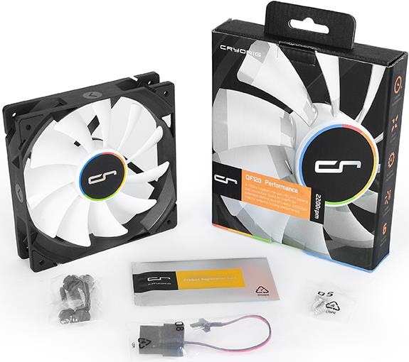 Actual product image Cryorig QF120 Silent (120 mm, 1 x)