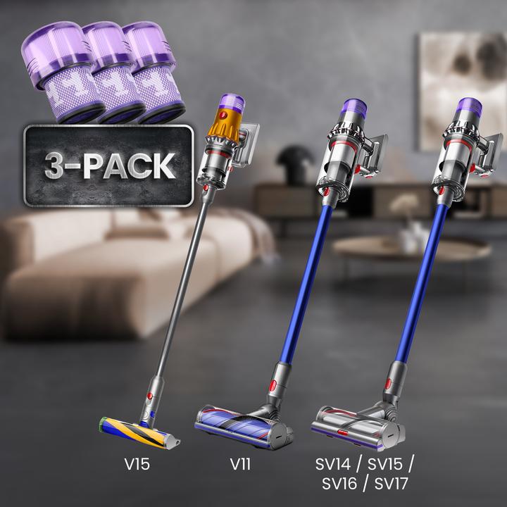 Produktbild Extralink FILTER FÜR STAUBSAUGER 3 STÜCK DYSON V11/SV14/SV15/SV16/SV17 STAB
