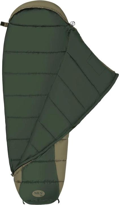 Actual product image Nils Nc2012 Green Camp Sleeping Bag (220 cm)