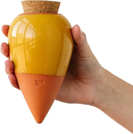 Immagine prodotto Pepin Sistema di irrigazione automatica Olla - giallo senape (Palline per l'irrigazione)