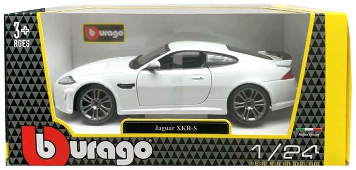Produktbild Bburago Diecast 1:24 Hobby Car Jaguar XKR-S White Ages 3+ 18-21063