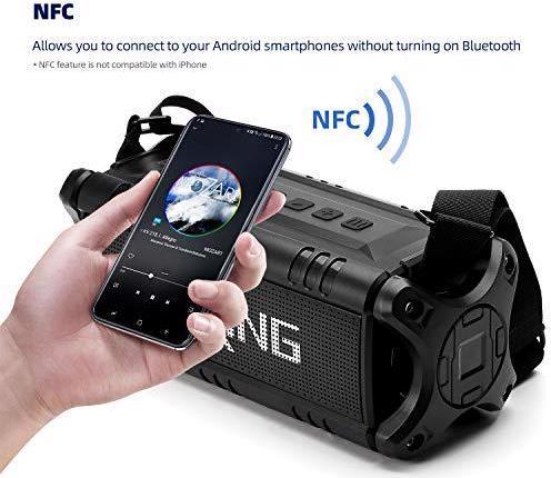 Image du produit W-king Haut-parleur Bluetooth (40 h, Fonctionnement sur batterie)
