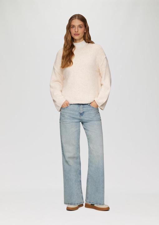 Produktbild S.Oliver Strickpullover Strickpullover mit weiten Ärmeln im Relaxed Fit (44)