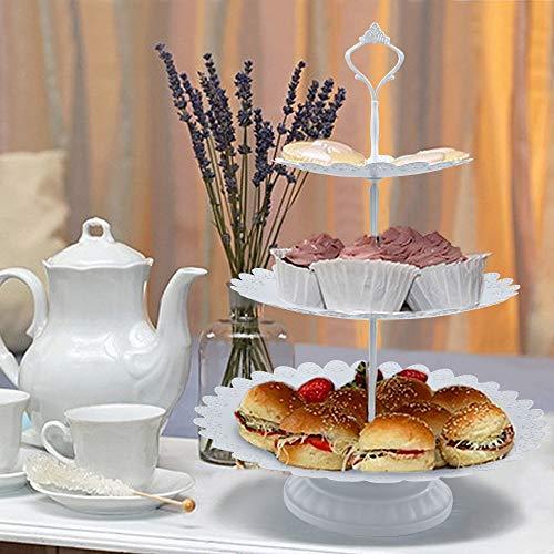 Actual product image Snowtaros 6 piece cake stand