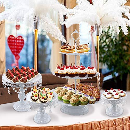 Actual product image Snowtaros 6 piece cake stand