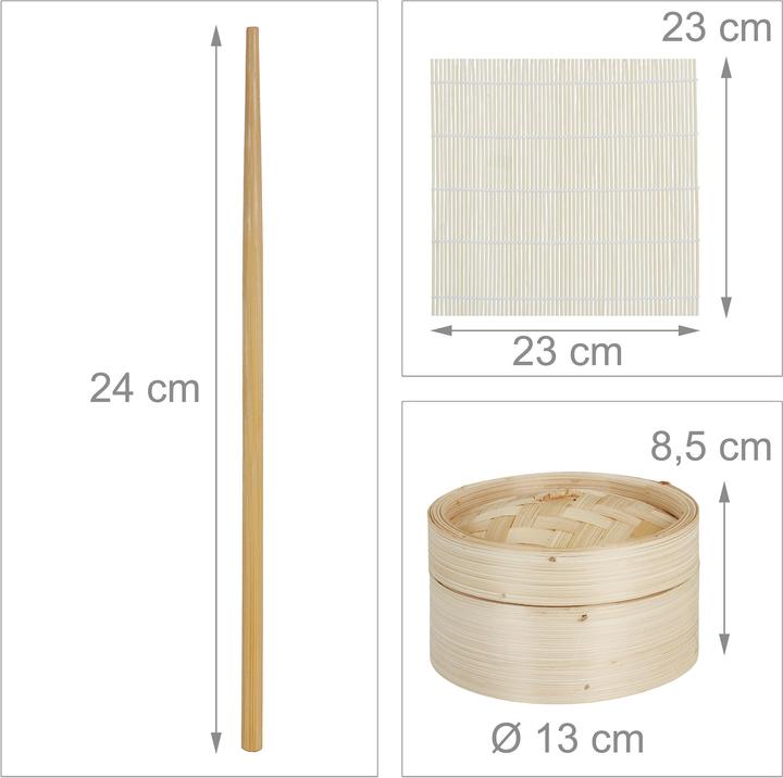 Actual product image Relaxdays 45-piece Sushi Set (45 pcs.)