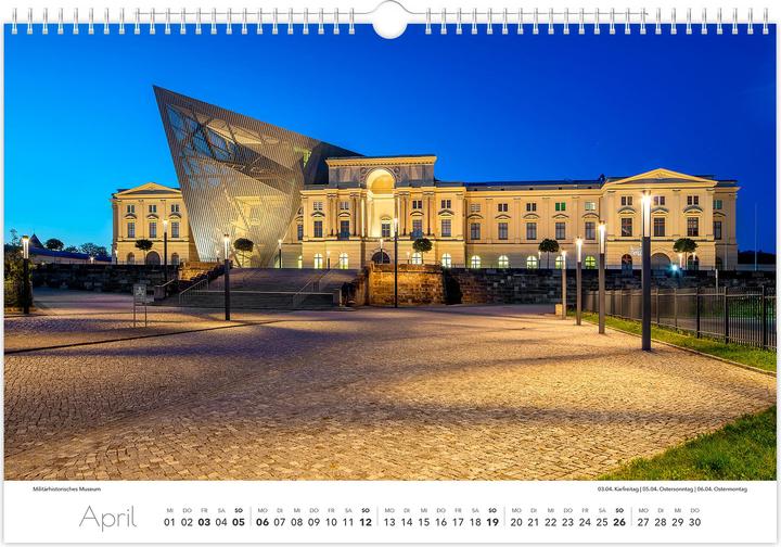 Produktbild Kalender Dresden Elbflorenz 2026 (45 x 30 cm)