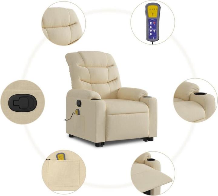 Image du produit vidaXL Massagesessel mit Aufstehhilfe