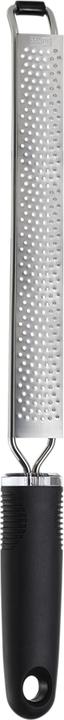 Produktbild AdHoc Multi-Reibe Giano | sehr fein, black, mit original NanoGrate, Edelstahl/Kunststoff, L: 25 cm
