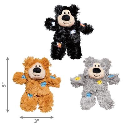 Immagine prodotto KONG Gatto Softies Orso Patchwork (Gatto di peluche)
