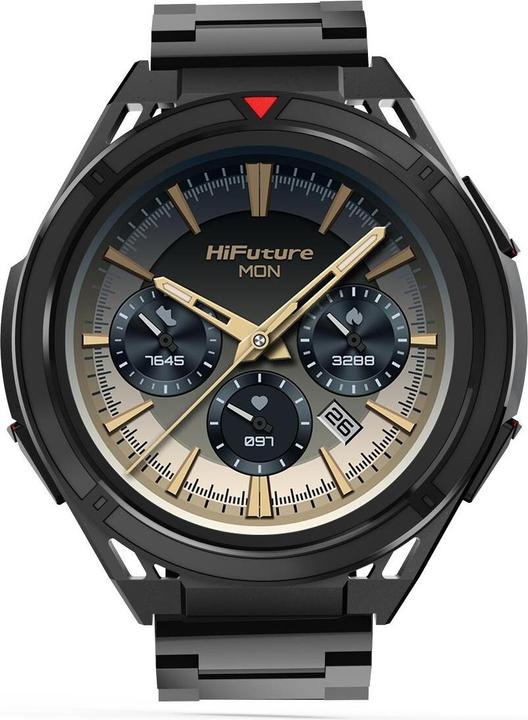 Actual product image HiFuture smartwatch Active black red HSSW9BR