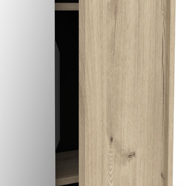 Produktbild Home123 Schuhschrank EBONY 327841 (Königseiche) (82.80 x 23.90 x 178.40 cm)