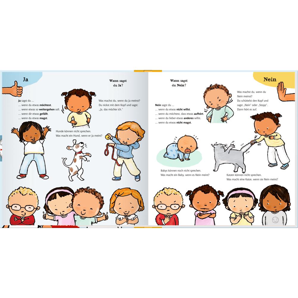 Thumbnail - Ja & Nein - ich sag, was ich (nicht) mag, Kinderbücher von Pauline Oud, Andrea Kluitmann
