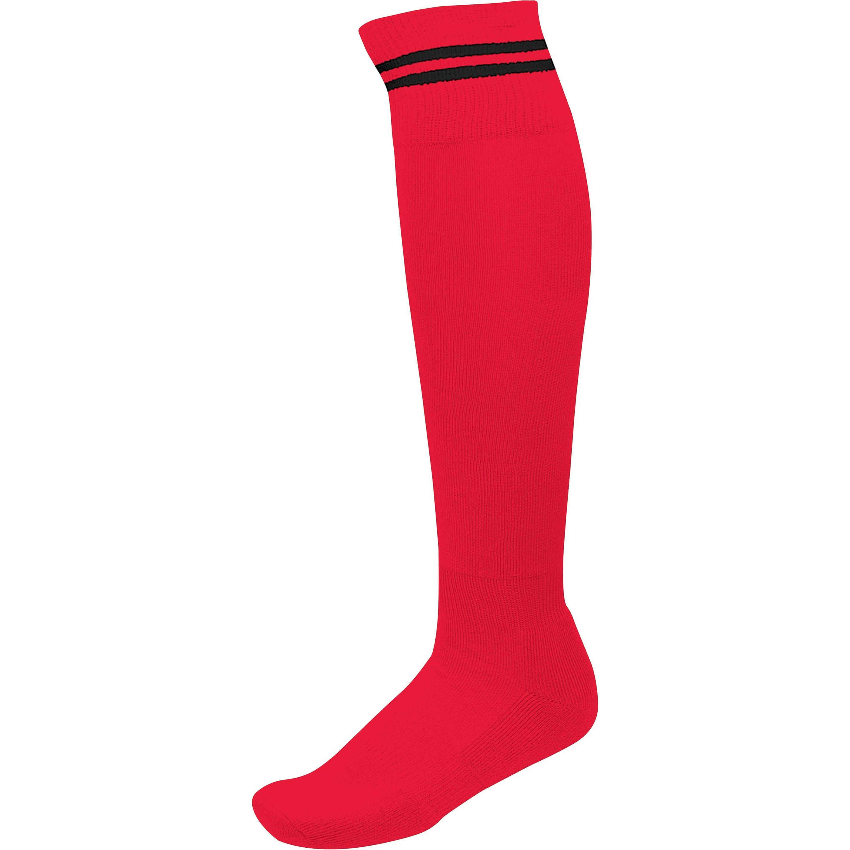 Proact, Sportsocken, Gestreifte Sportsocken (31, 34), Rot