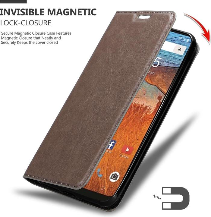 Image du produit Cadorabo Book Couverture magnétique invisible (ZTE Blade V10)