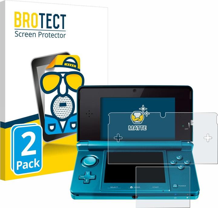 Produktbild BROTECT Entspiegelungs-Schutzfolie Displayschutz Matt (DSi XL)