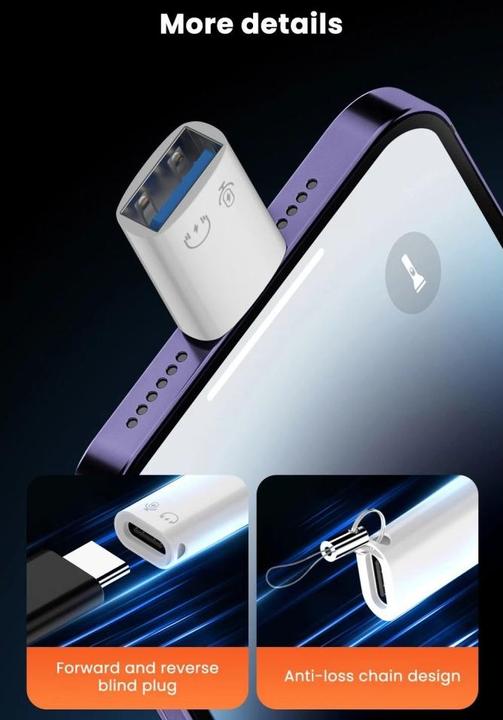 Produktbild PowerGuard Lightning USB 3.0 Headphone Adapter Charge & Data OTG (Lightning)