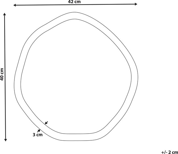 Immagine prodotto Beliani Angke (40 x 42 cm)