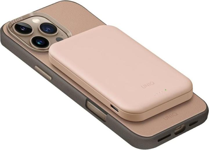 Produktbild Uniq Powerbank Lyden Lexa Magnetic 5000mAh PD USB-C MagSafe pink (5000 mAh, 20 W)