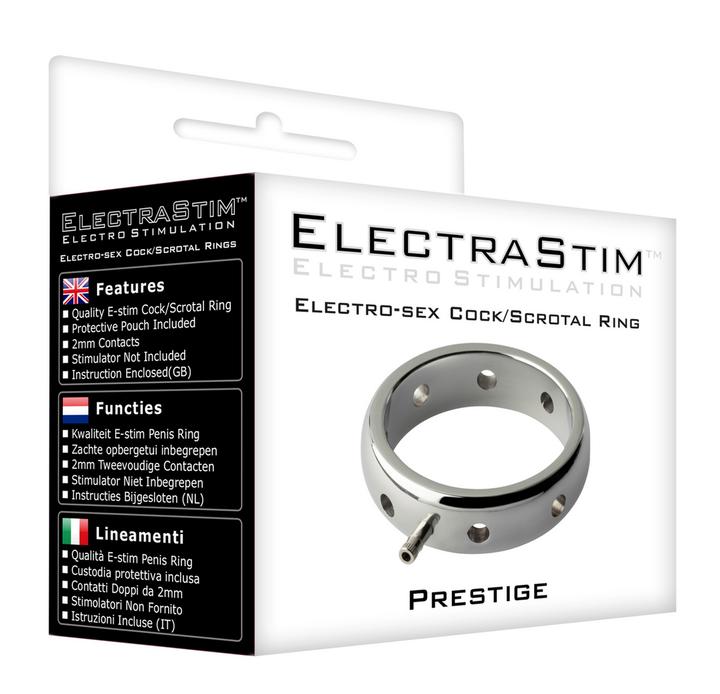 Actual product image ElectraStim 50mm Prestige Cock Ring (5 cm)