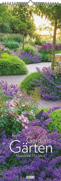 Produktbild Gärten 2026 - Foto-Kalender - Wand-Kalender - King-Size - 34x98 (34 x 98 cm)