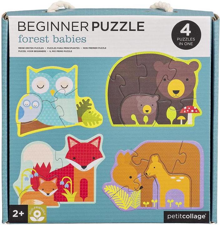 Image du produit Abrams & Chronicle 45180 - Bébés de la forêt - Puzzle pour débutants, 2+