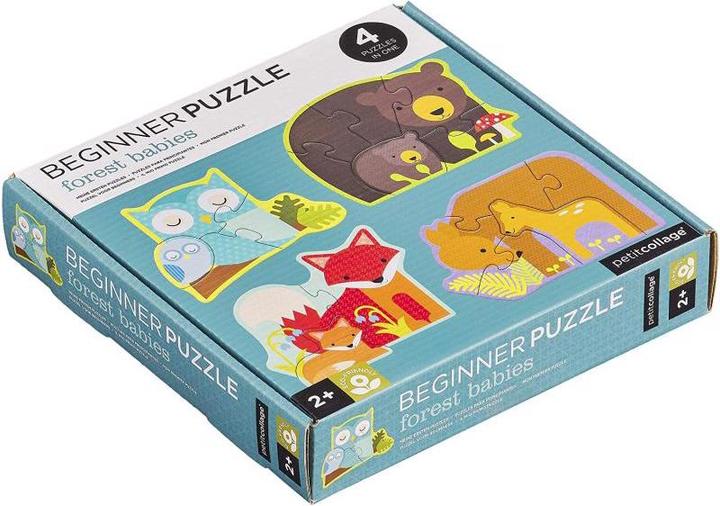 Image du produit Abrams & Chronicle 45180 - Bébés de la forêt - Puzzle pour débutants, 2+