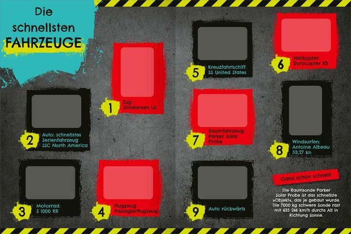 Produktbild Das schnellste Stickerheft der Welt