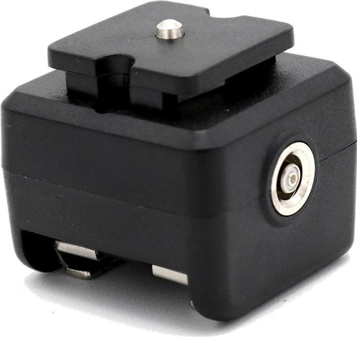 Actual product image Caruba Hot shoe adapter (centre contact to X contact) (Flash unit adapter)