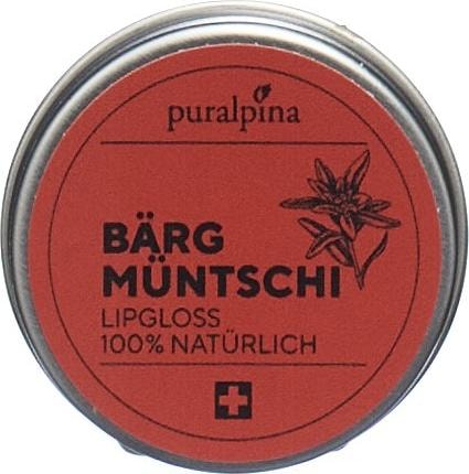 Actual product image Puralpina Lip Balm Bärgmüntschi Gloss 5 ml (Balm, 5 ml)
