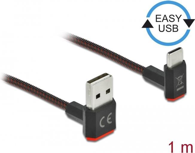 Produktbild Delock USB A — USB C (1 m, USB 2.0, 10 W)
