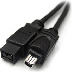 Hamlet XZCFWB9A4180 cavo firewire Nero 1,8 m (1.80 m, FireWire), Cavo di interfaccia