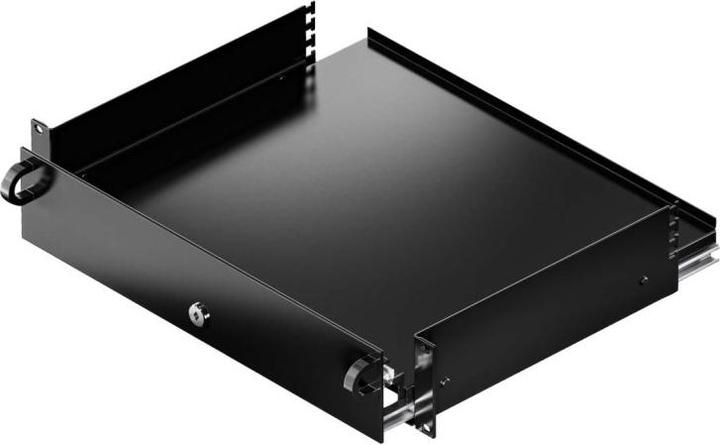 Rittal 5302205 2 HE für eine 482,6 mm 19" RAL 9005 Tastaturschublade