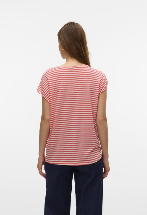 Actual product image Vero Moda Vmava Ss Top Stripe Ga Jrs Noos (XL)