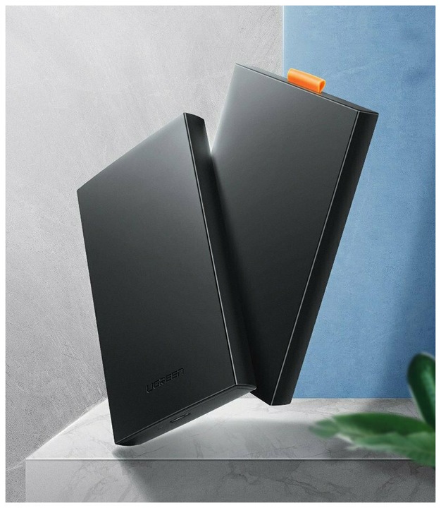 Actual product image Ugreen SSD/HDD enclosure 2.5" USB 3.0 SATA black (CM237) (2.5")