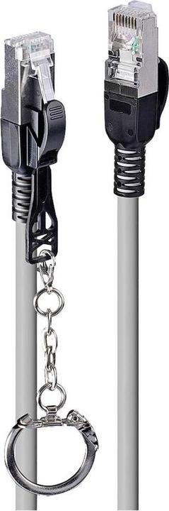 Produktbild Lindy Cat., S/FTP, Security Network Cable, Grey (S/FTP, CAT6a, 20 m)