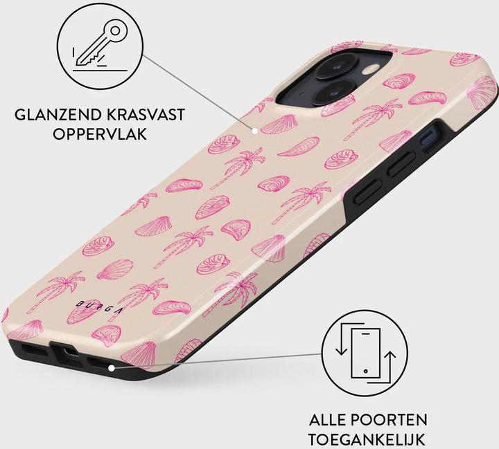 Actual product image Burga Tough Case Apple iPhone 14 - Beach Please (Apple iPhone 14)