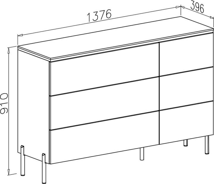 Image du produit Pascal Morabito Vukia (137.60 x 39.60 x 91 cm)