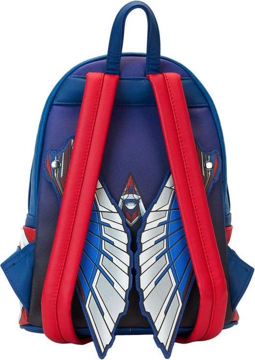Actual product image Loungefly Marvel Captain America Brave New World backpack 26cm