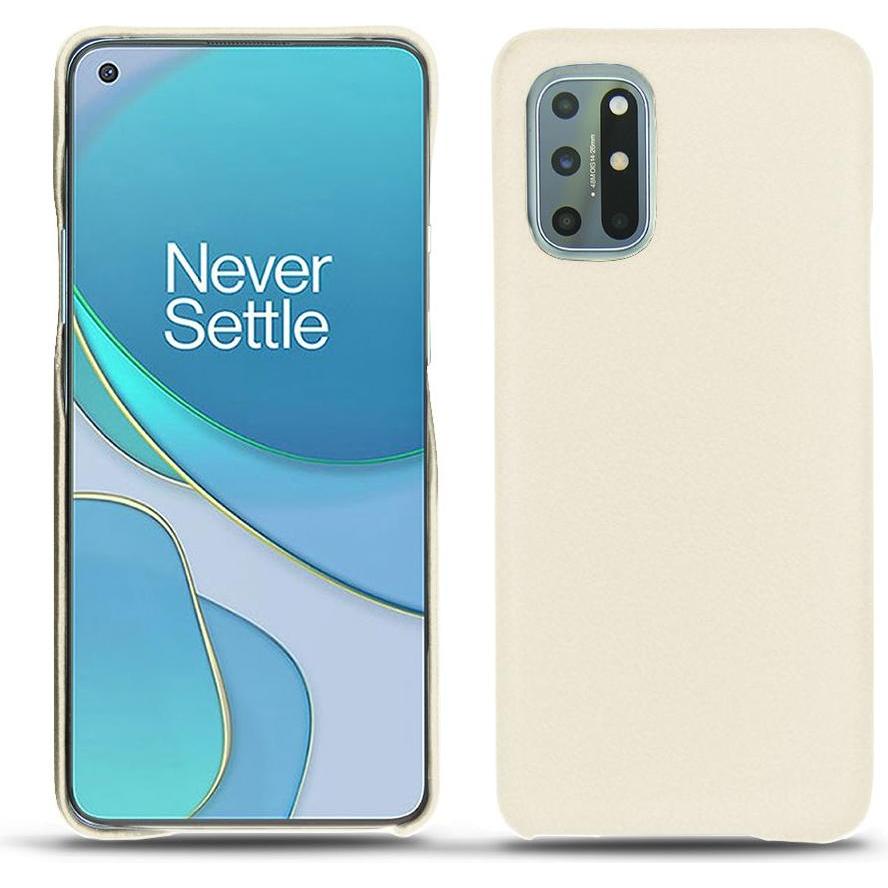 Noreve Lederschutzhülle (OnePlus 8T), Smartphone Hülle, Weiss