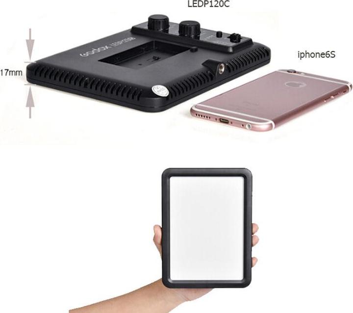 Actual product image Godox LEDP120 (Video light)