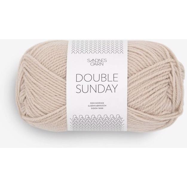 Sandnes Garn Double Sunday, Garn + Wolle, Grau