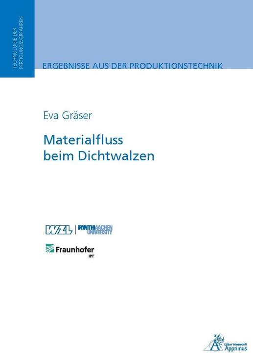 Produktbild Materialfluss beim Dichtwalzen (Deutsch, Eva Gräser, 2015)