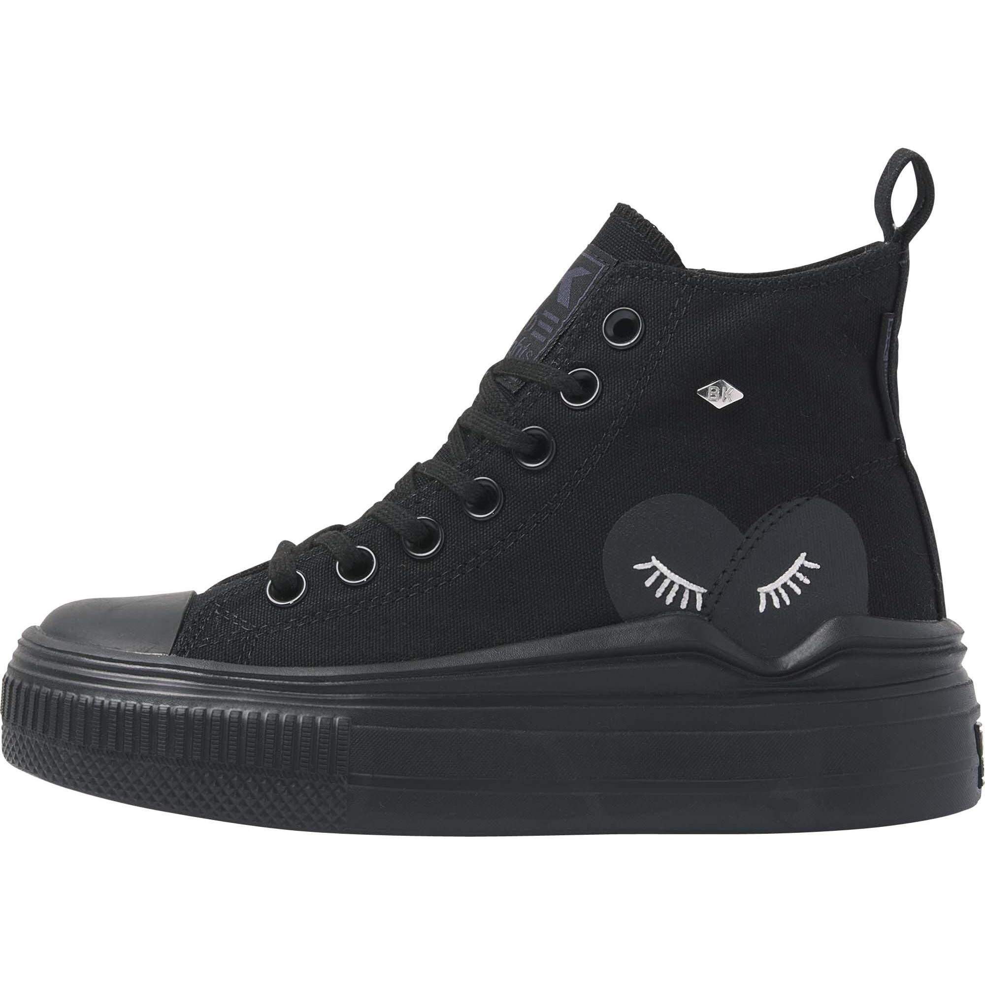 British Knights, Damen, Sneaker, Kaya Flow Mid, Schwarz, (36)